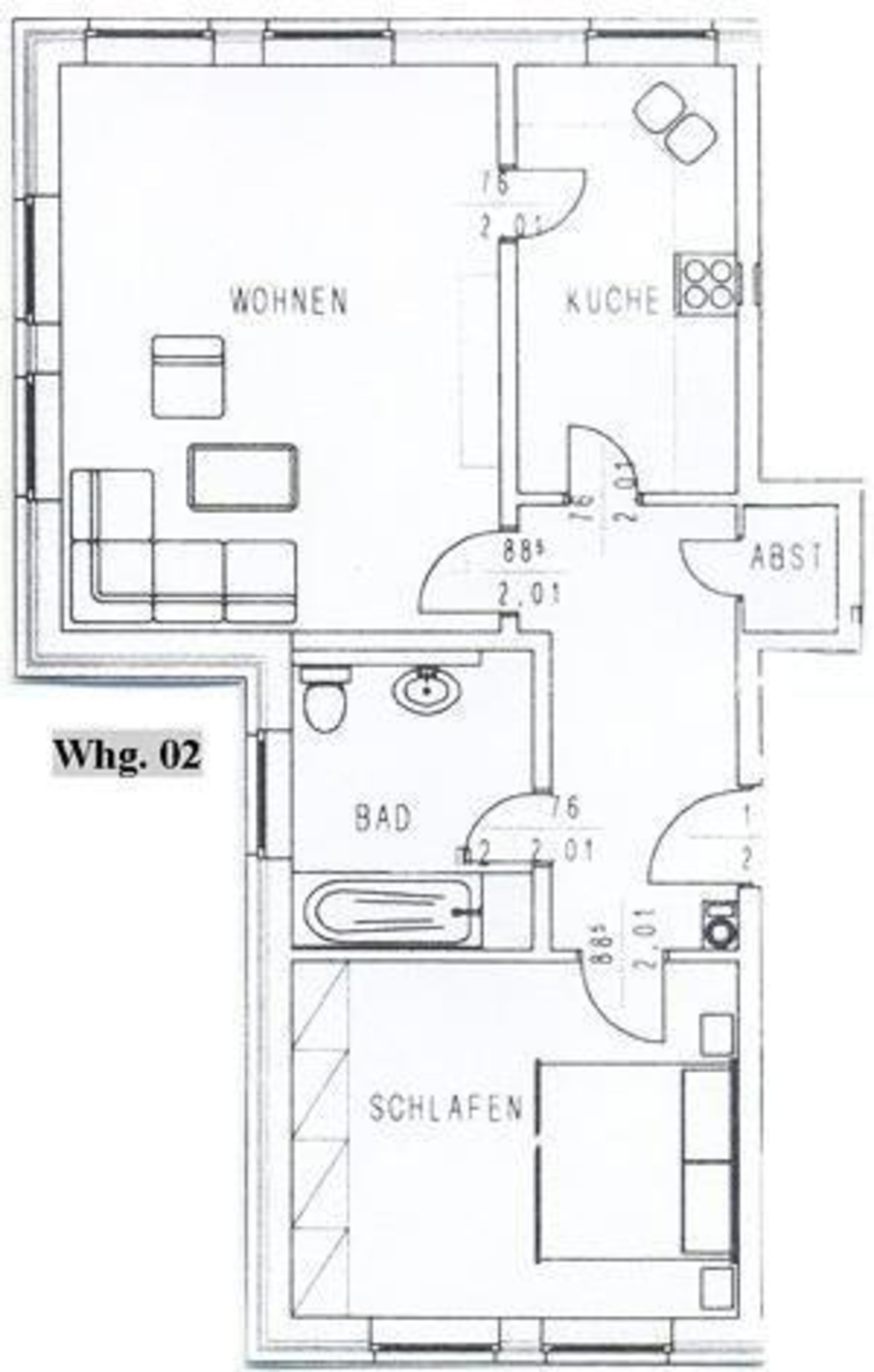 Wohnung 02 -  1. OG [1] Image 0